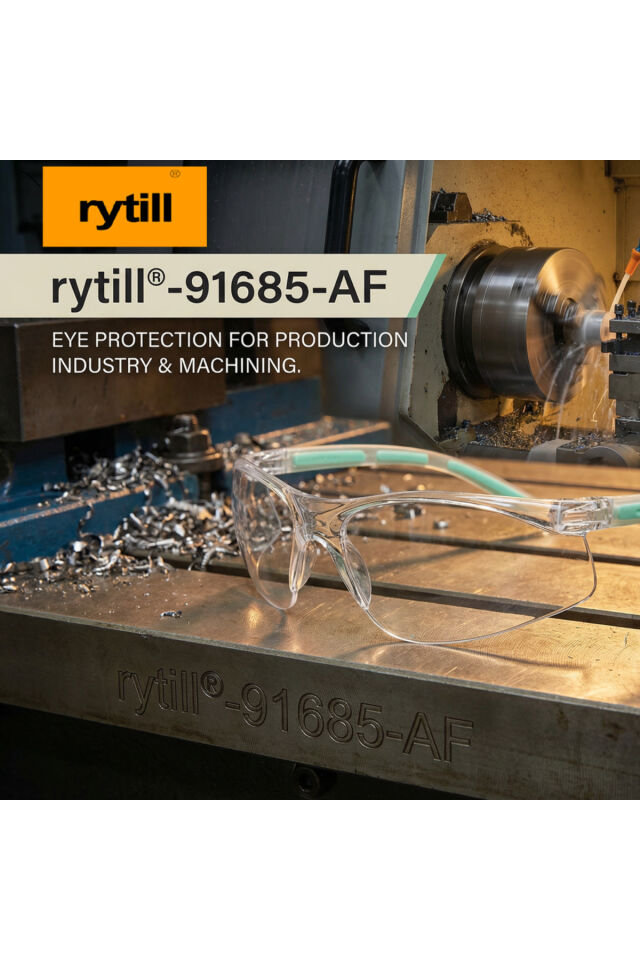91685-AF ŞEFFAF Koruyucu İş Güvenlik Gözlüğü 