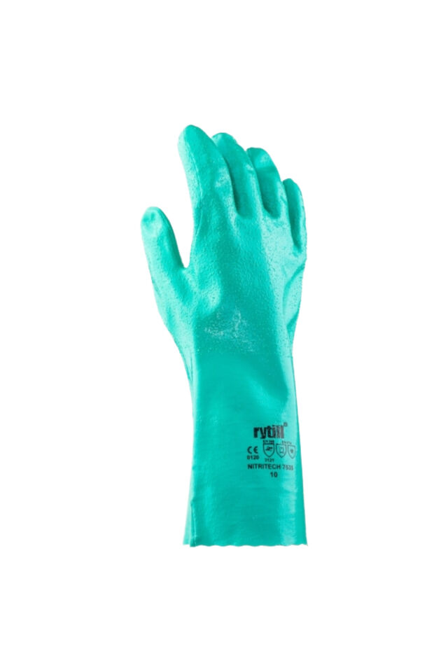 NITRITECH 7535 35cm Kimyasal ve Sıvı Korumalı Nitril İş eldiveni (1 ÇİFT)